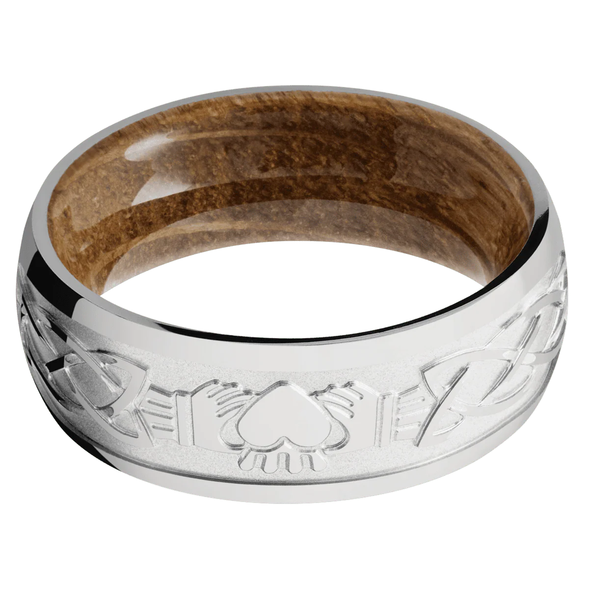 Titanium + Polish Finish + Whiskey Barrel - Image 3