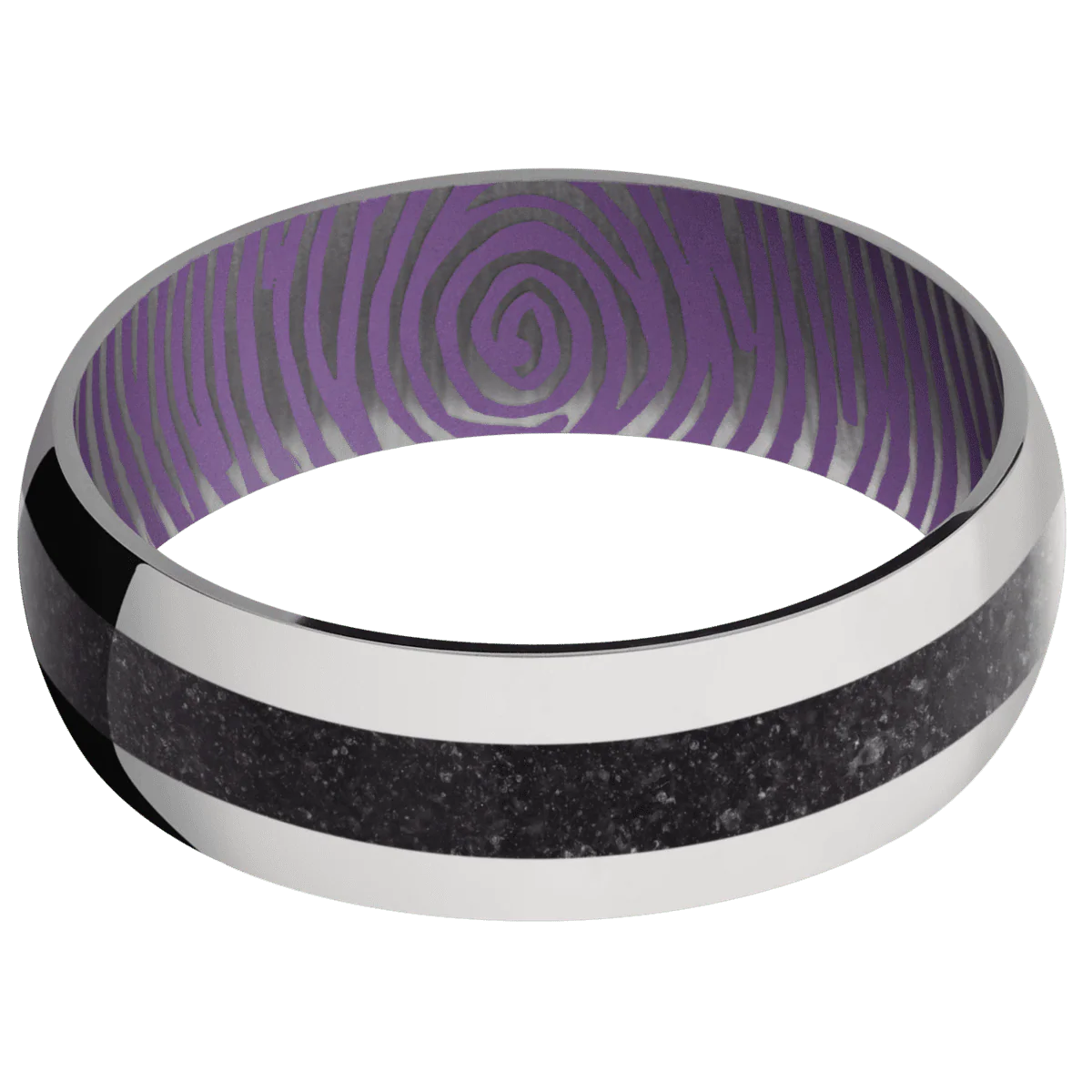 Titanium + Polish Finish + Wild Purple - Image 3