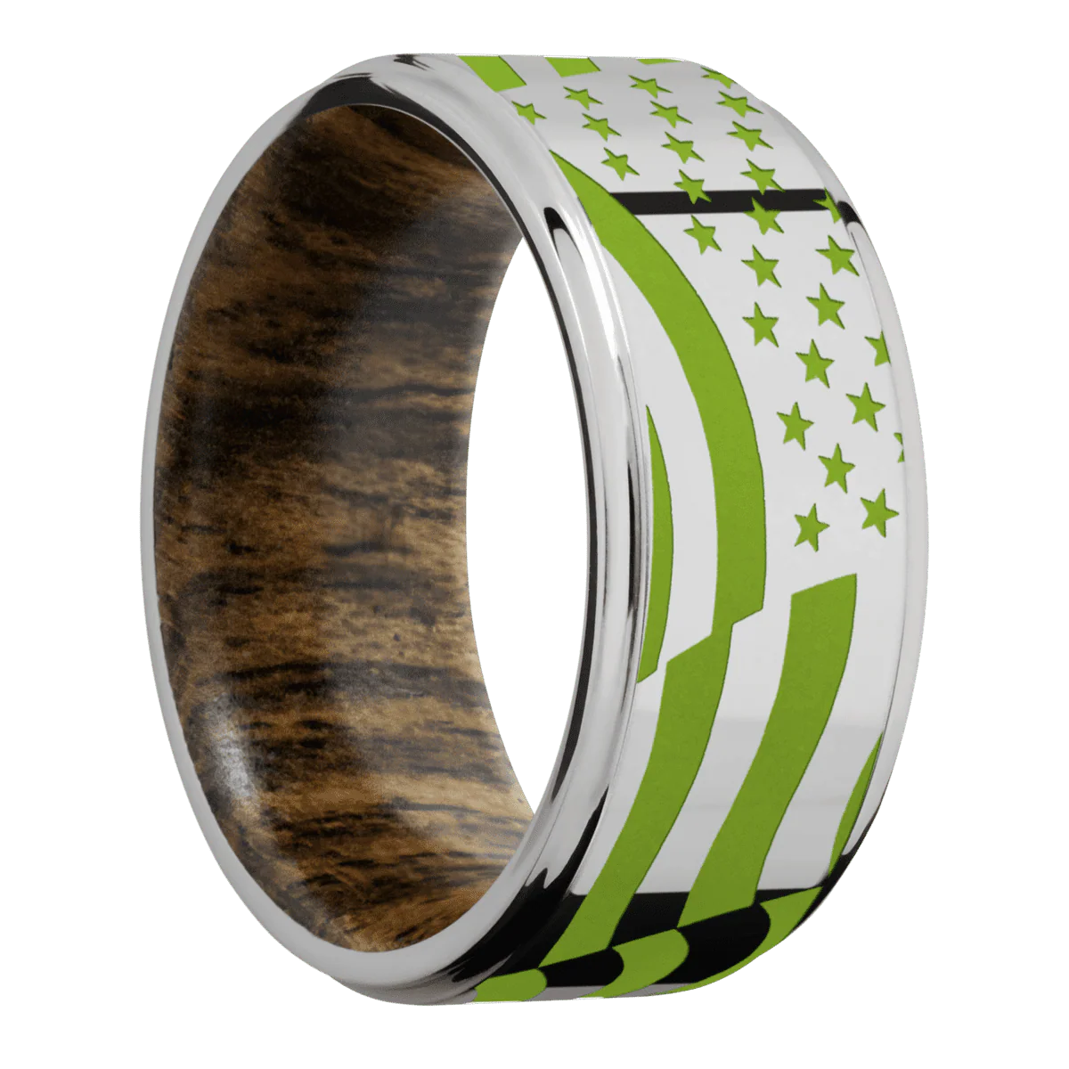 Titanium + Polish , Polish Finish + Bocote