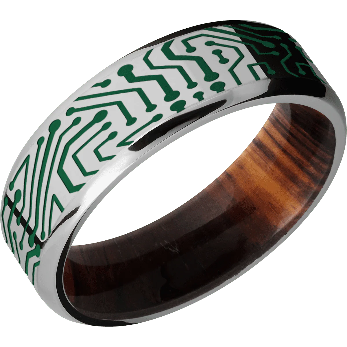 Titanium + Polish , Polish Finish + Cocobolo - Image 2