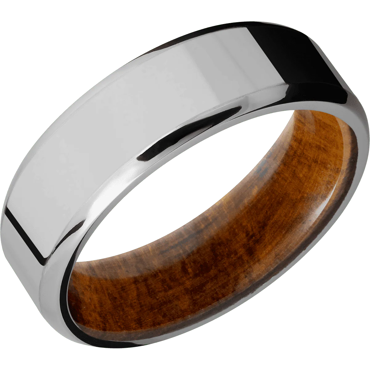 Titanium + Polish , Polish Finish + Desert Iron Wood - Image 2