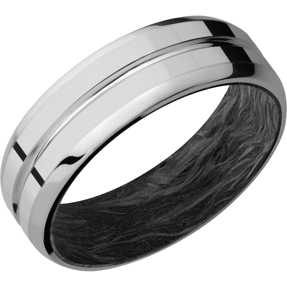 Titanium + Polish , Polish Finish + Forged Carbon Fiber - Image 2