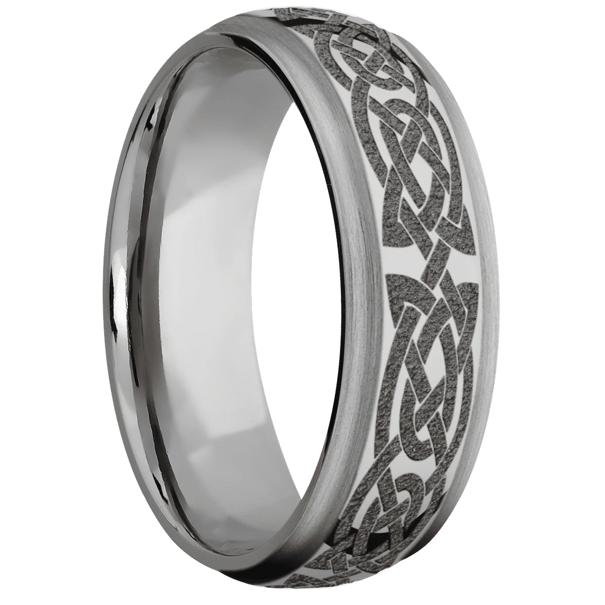 Titanium + Polish , Satin Finish