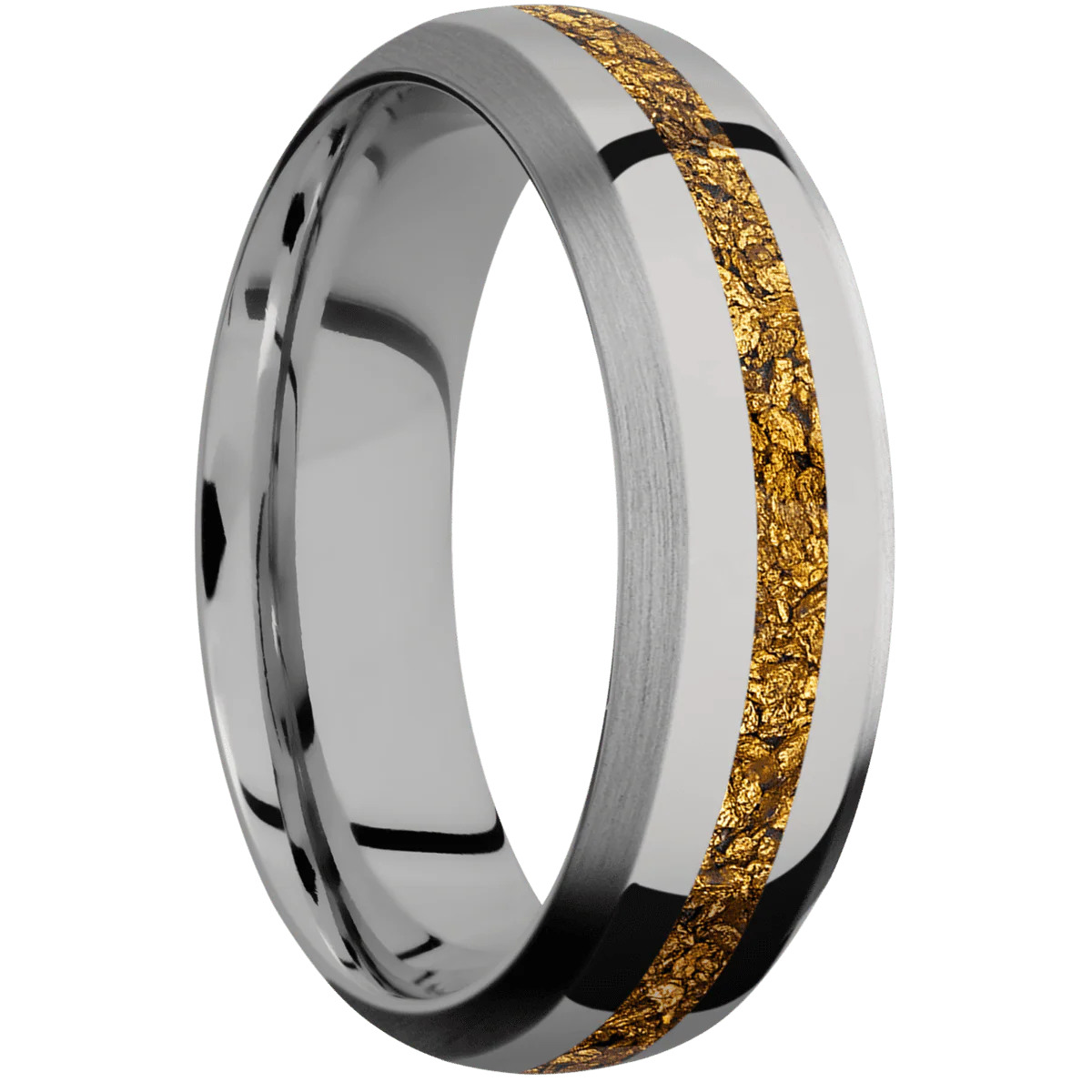 Titanium + Polish , Satin Finish