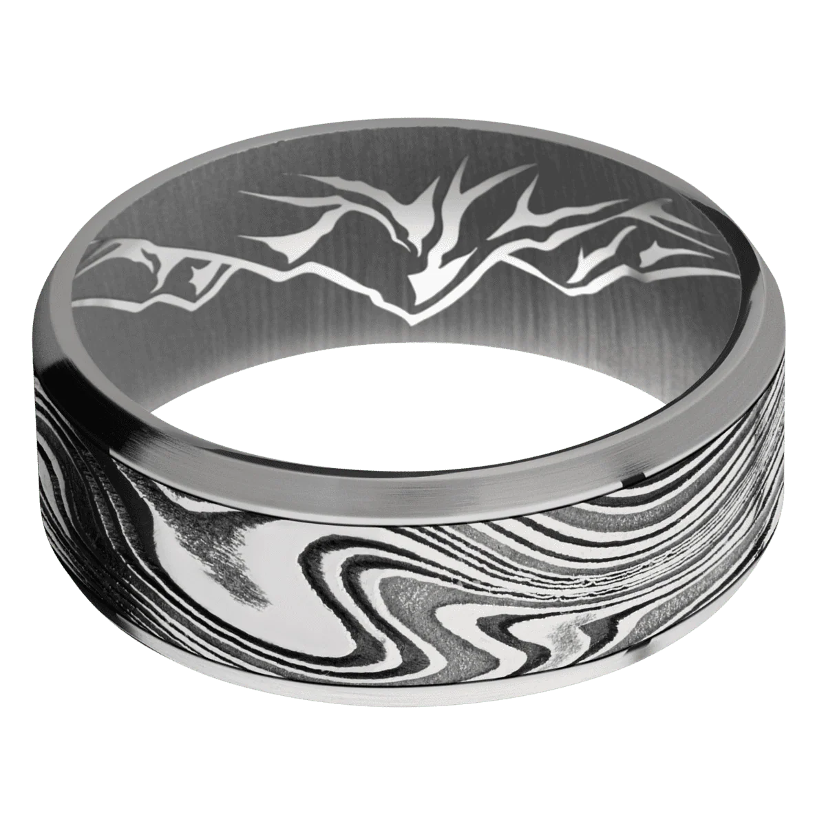 Titanium + Polish , Satin Finish - Image 3