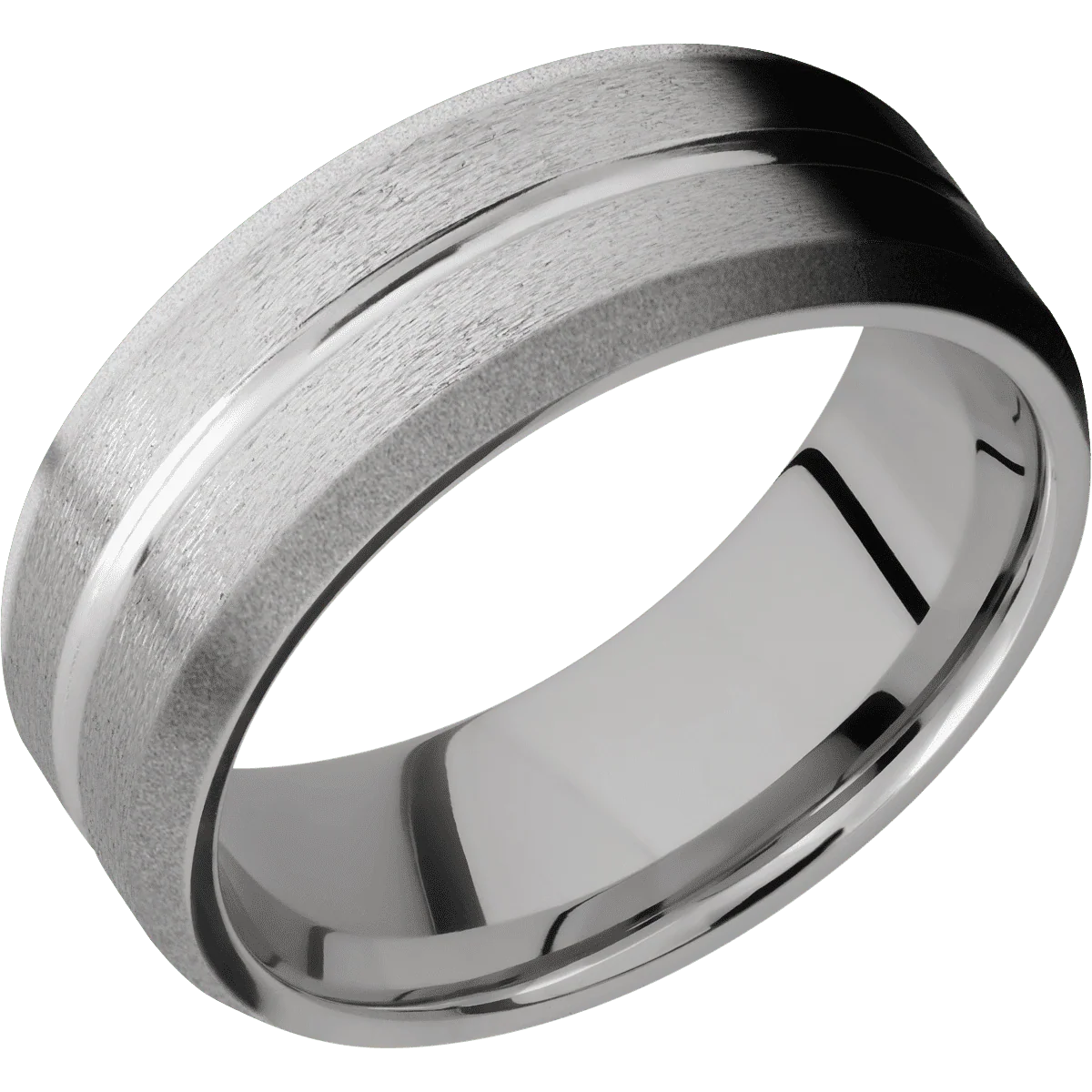 Titanium + Polish , Stone Finish - Image 2