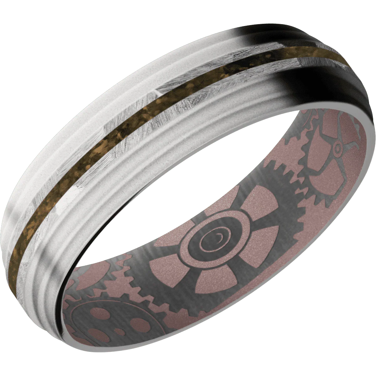 Titanium + Rock , Bead Finish + Pink Champagne - Image 2