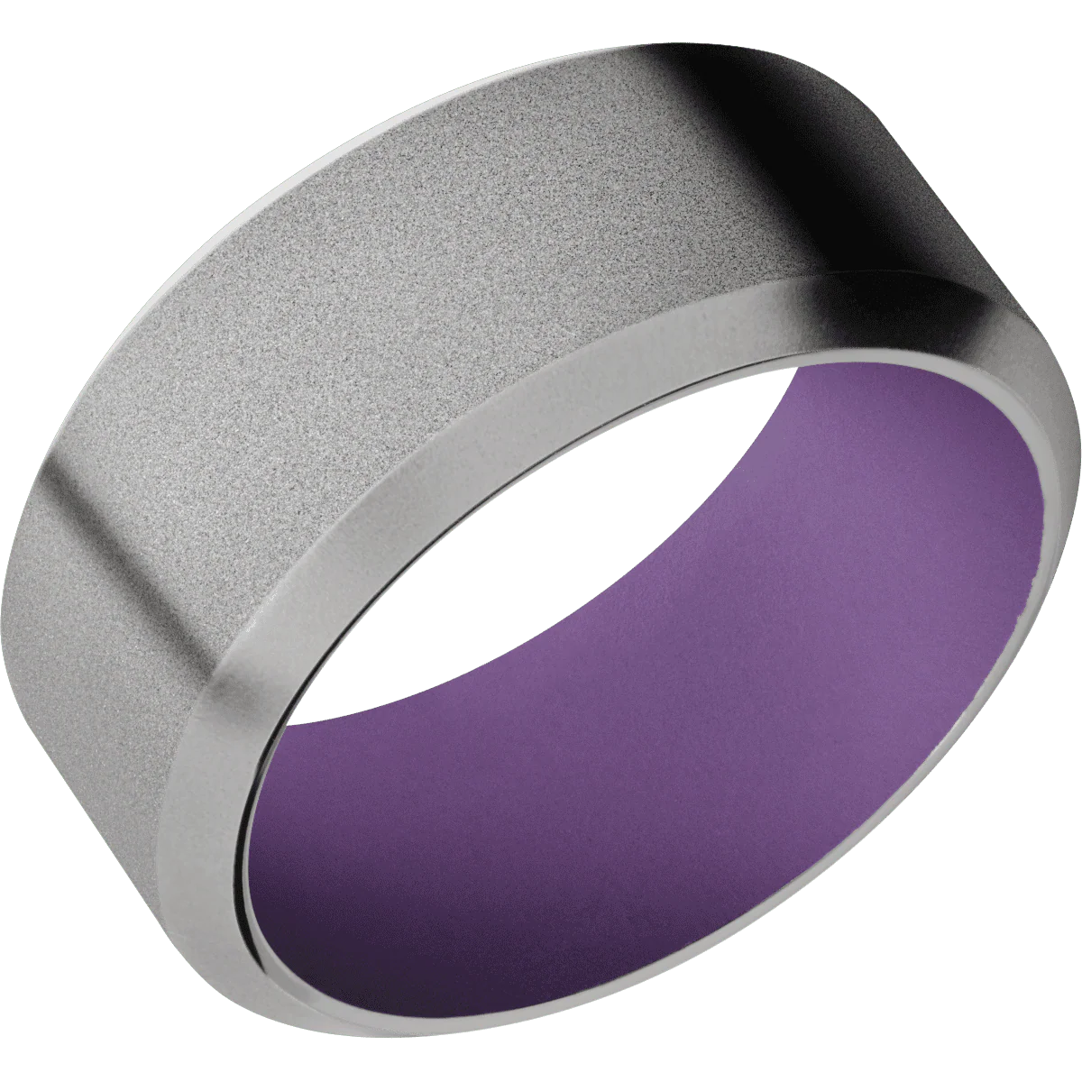 Titanium + Sand , Bead Finish + Wild Purple - Image 2