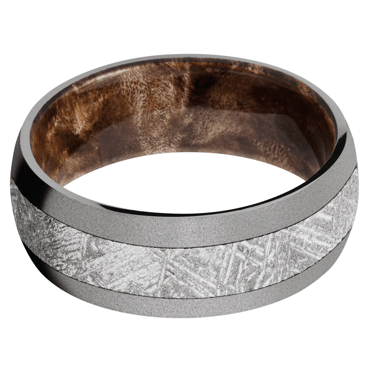 Titanium + Sand Finish + Maple Burl - Image 3