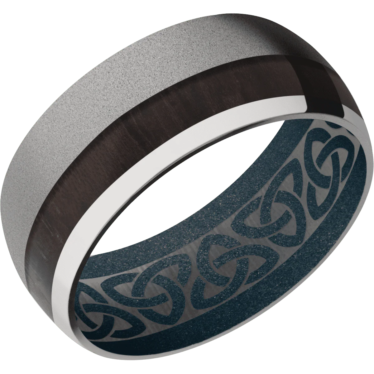 Titanium + Sand , Polish Finish + Blue Titanium - Image 2