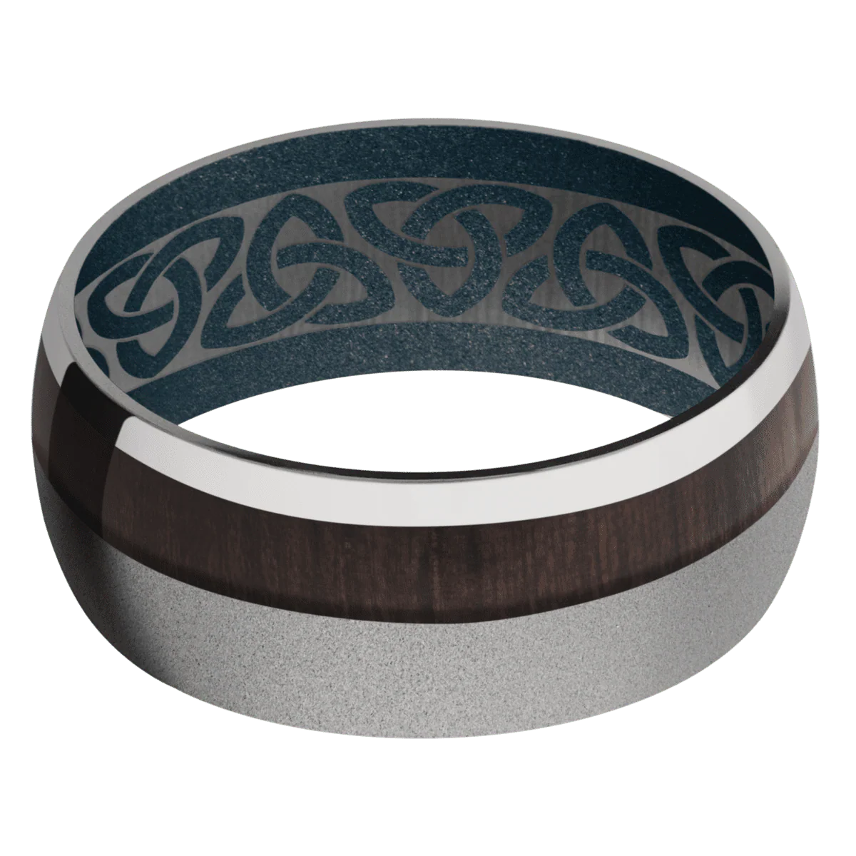 Titanium + Sand , Polish Finish + Blue Titanium - Image 3