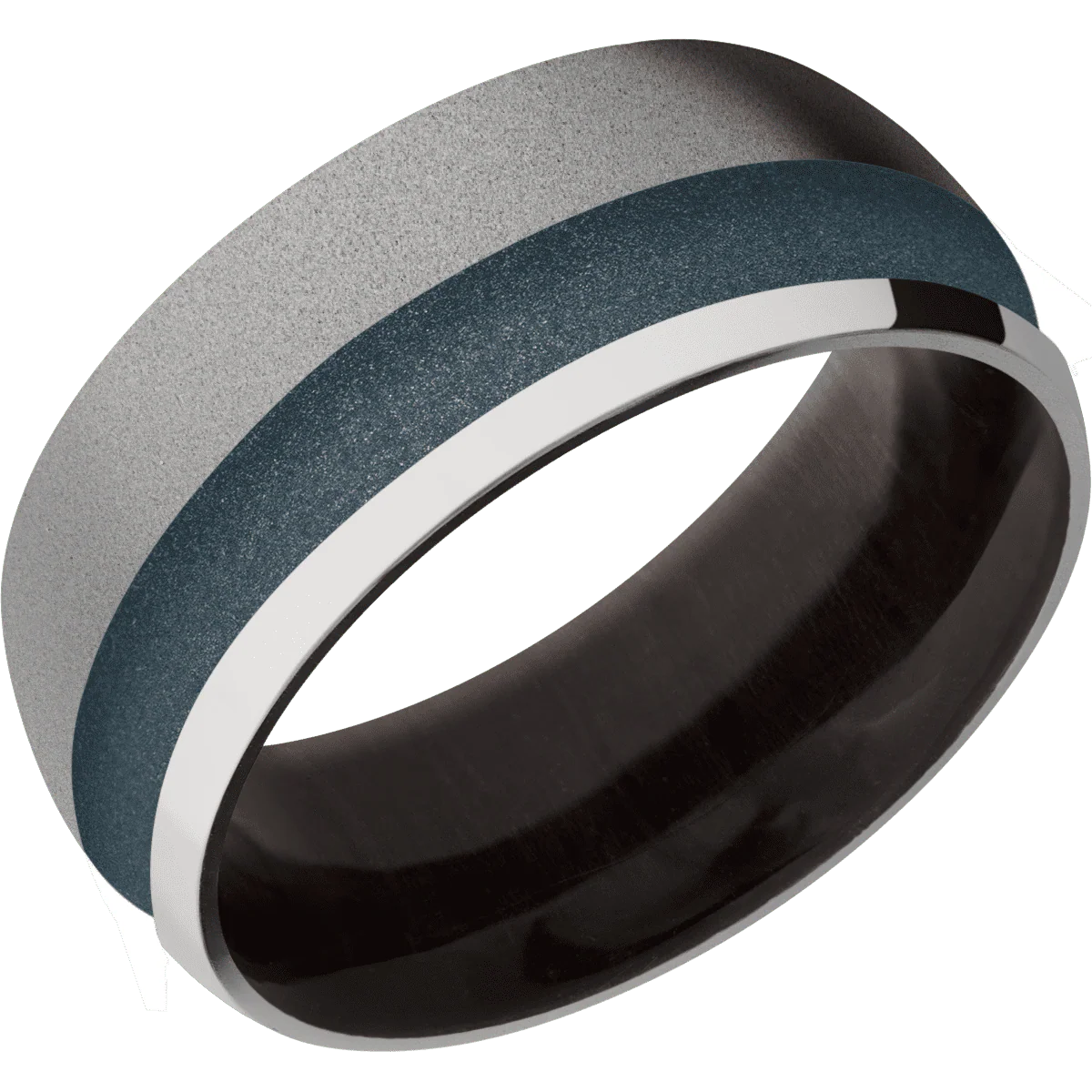 Titanium + Sand , Polish Finish + Madagascar Rose Wood - Image 2