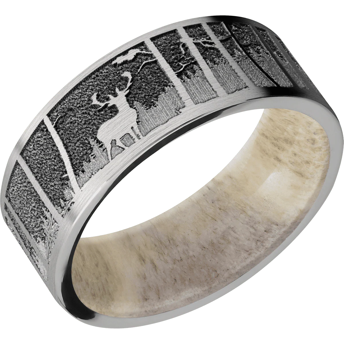 Titanium + Satin Finish + Antler - Image 2