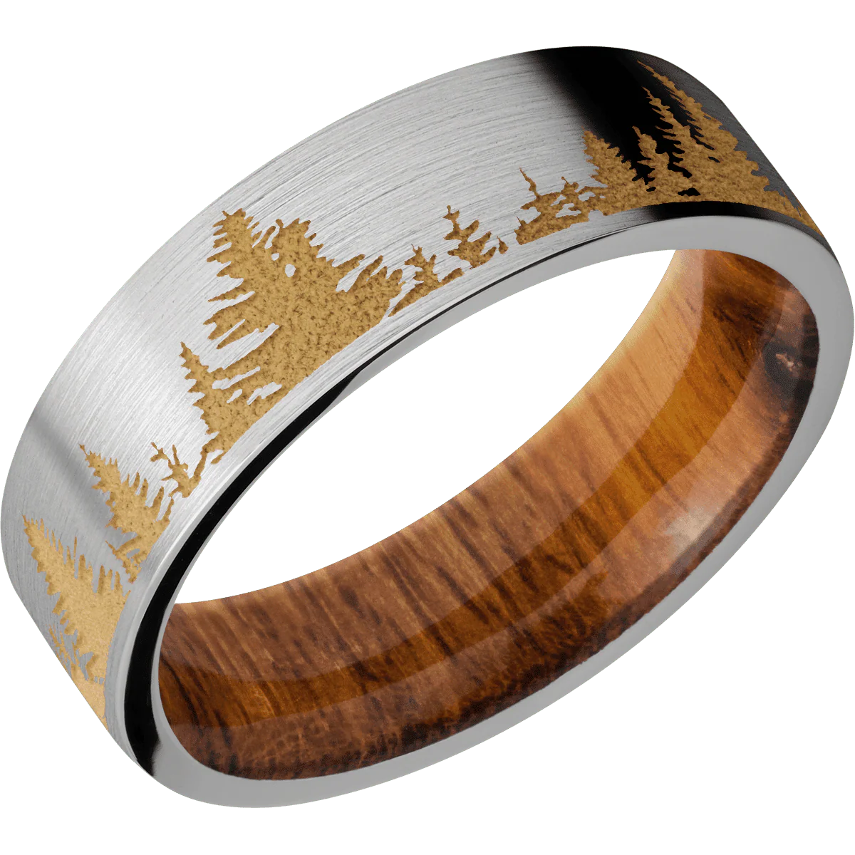 Titanium + Satin Finish + Desert Iron Wood - Image 2