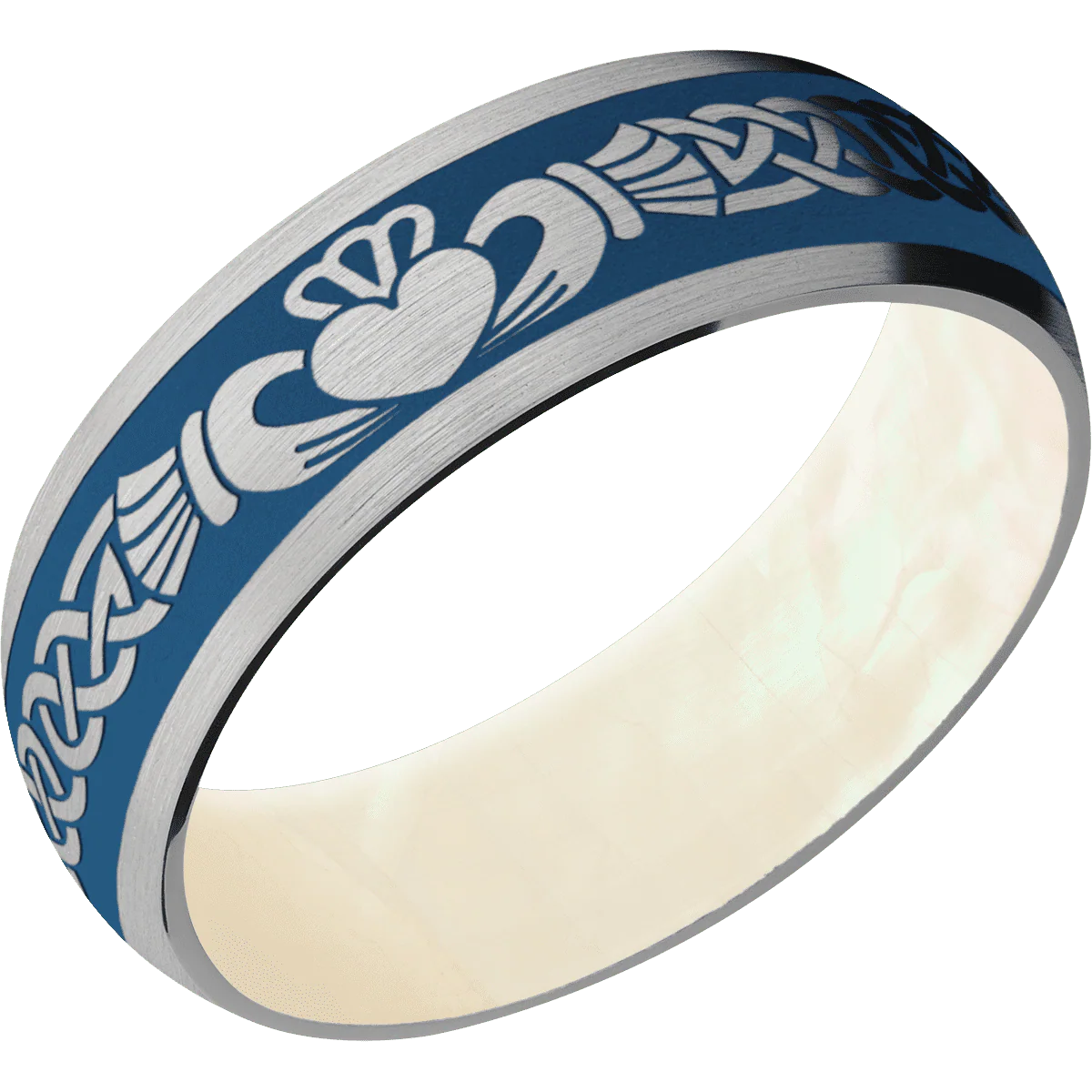 Titanium + Satin Finish + Freshwater Mother of Pearl - Image 2