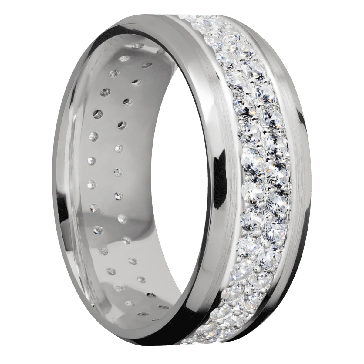 Titanium + Satin , Polish Finish