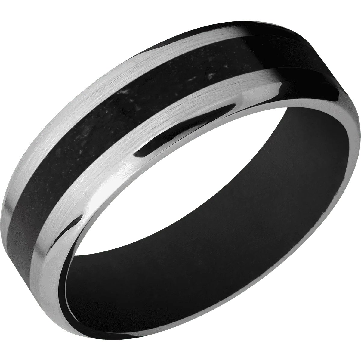 Titanium + Satin , Polish Finish + Black - Image 2