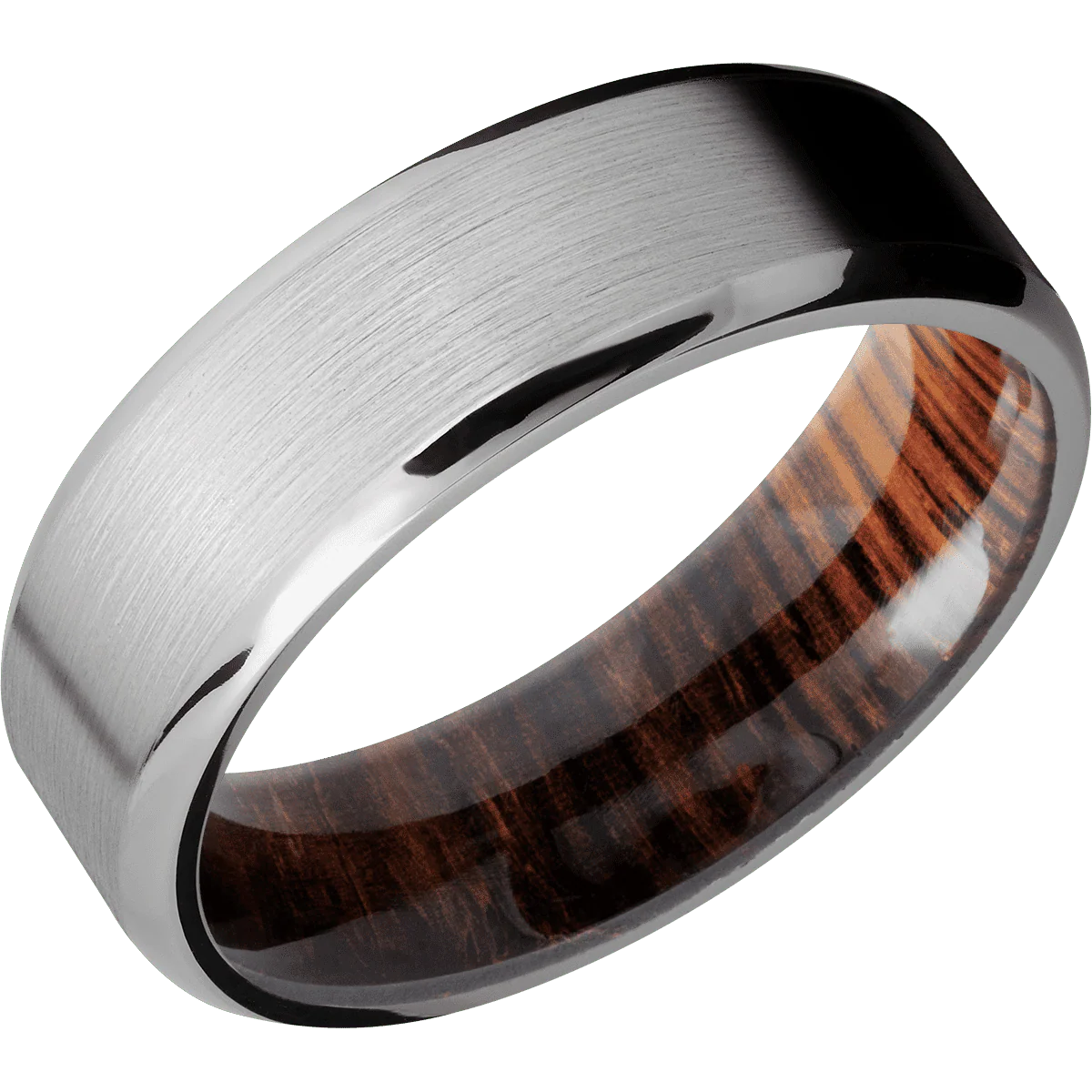 Titanium + Satin , Polish Finish + Cocobolo - Image 2
