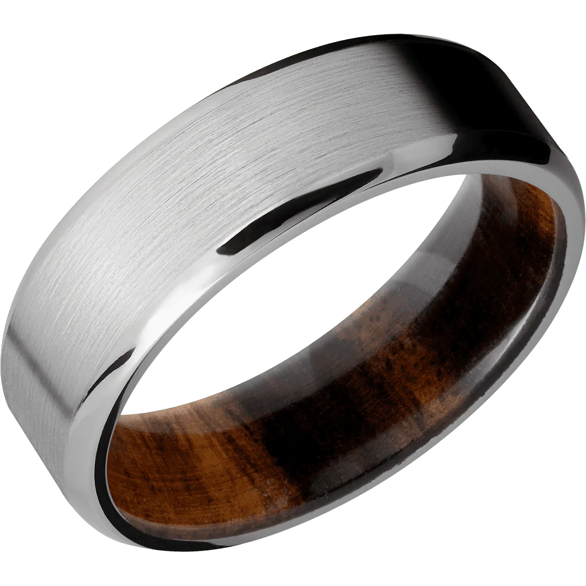 Titanium + Satin , Polish Finish + Desert Iron Wood - Image 2