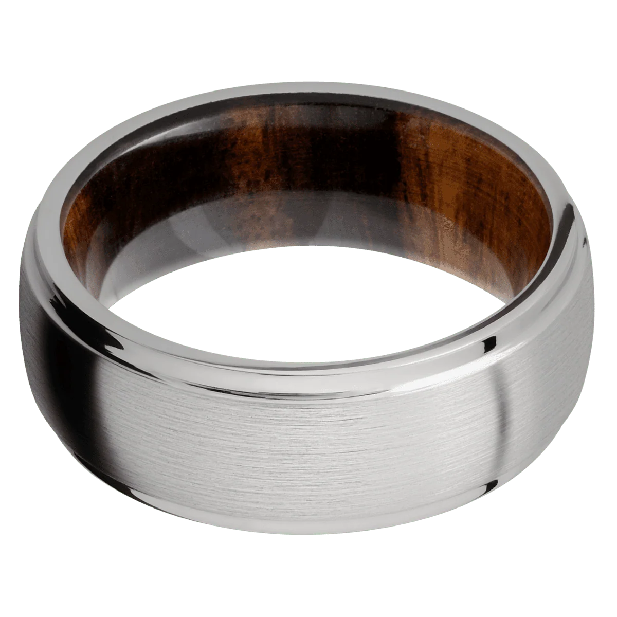Titanium + Satin , Polish Finish + Desert Iron Wood - Image 3