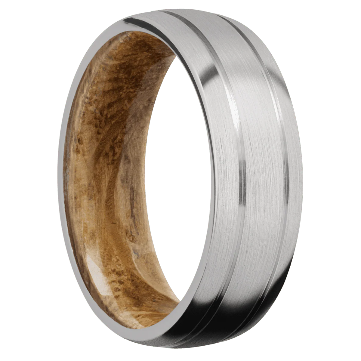 Titanium + Satin , Satin Finish + Whiskey Barrel