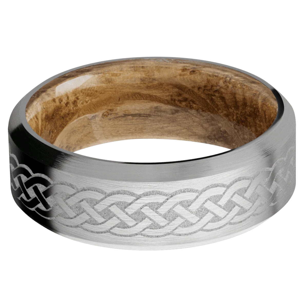 Titanium + Satin , Satin Finish + Whiskey Barrel - Image 3