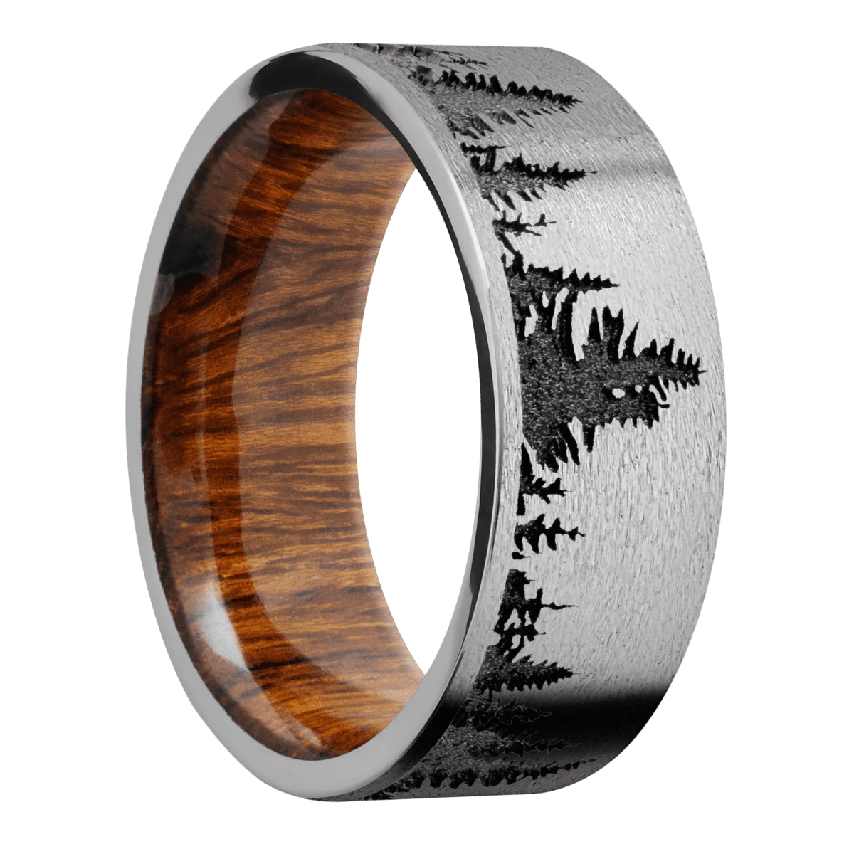 Titanium + Stone Finish + Desert Iron Wood