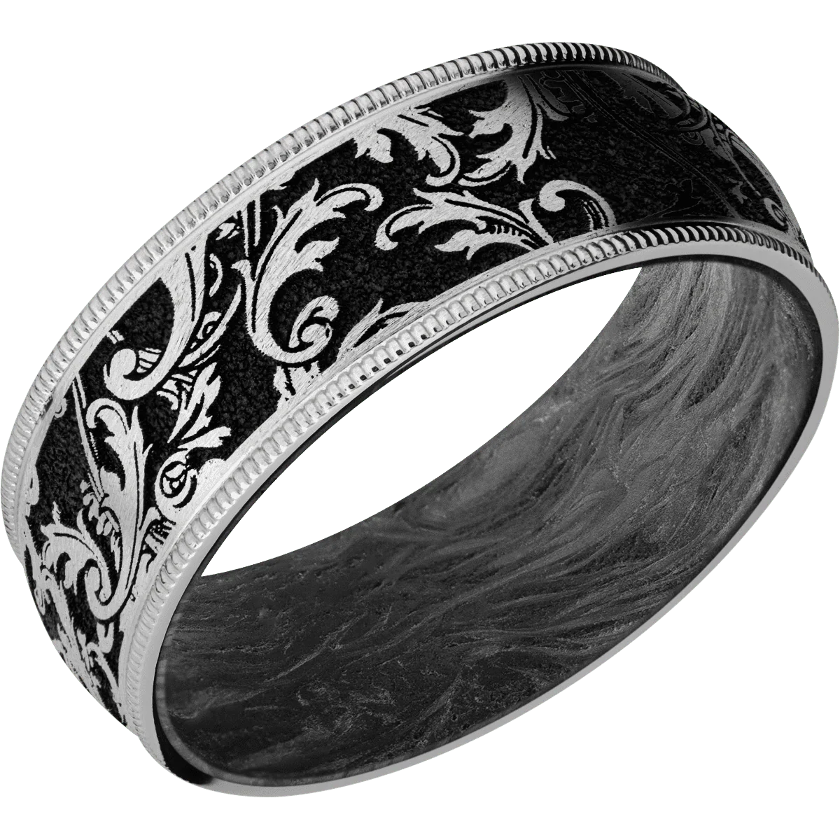 Titanium + Stone Finish + Forged Carbon Fiber - Image 2