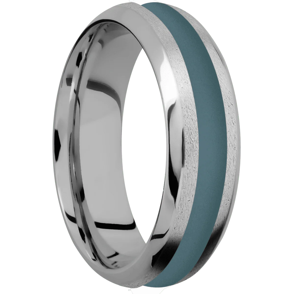 Titanium + Stone , Polish Finish