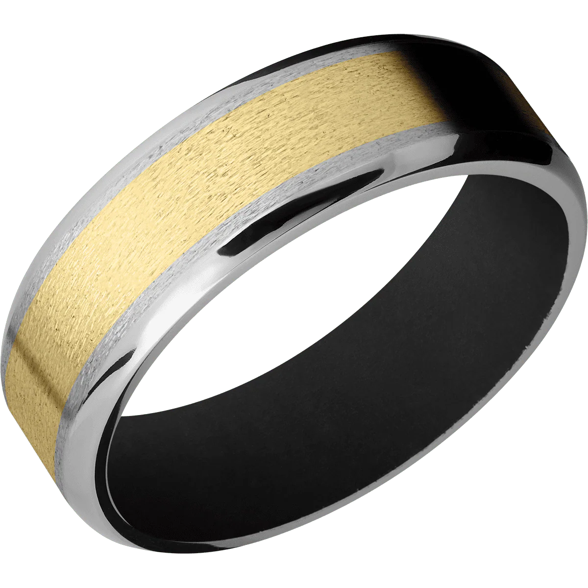 Titanium + Stone , Polish Finish + Black - Image 2