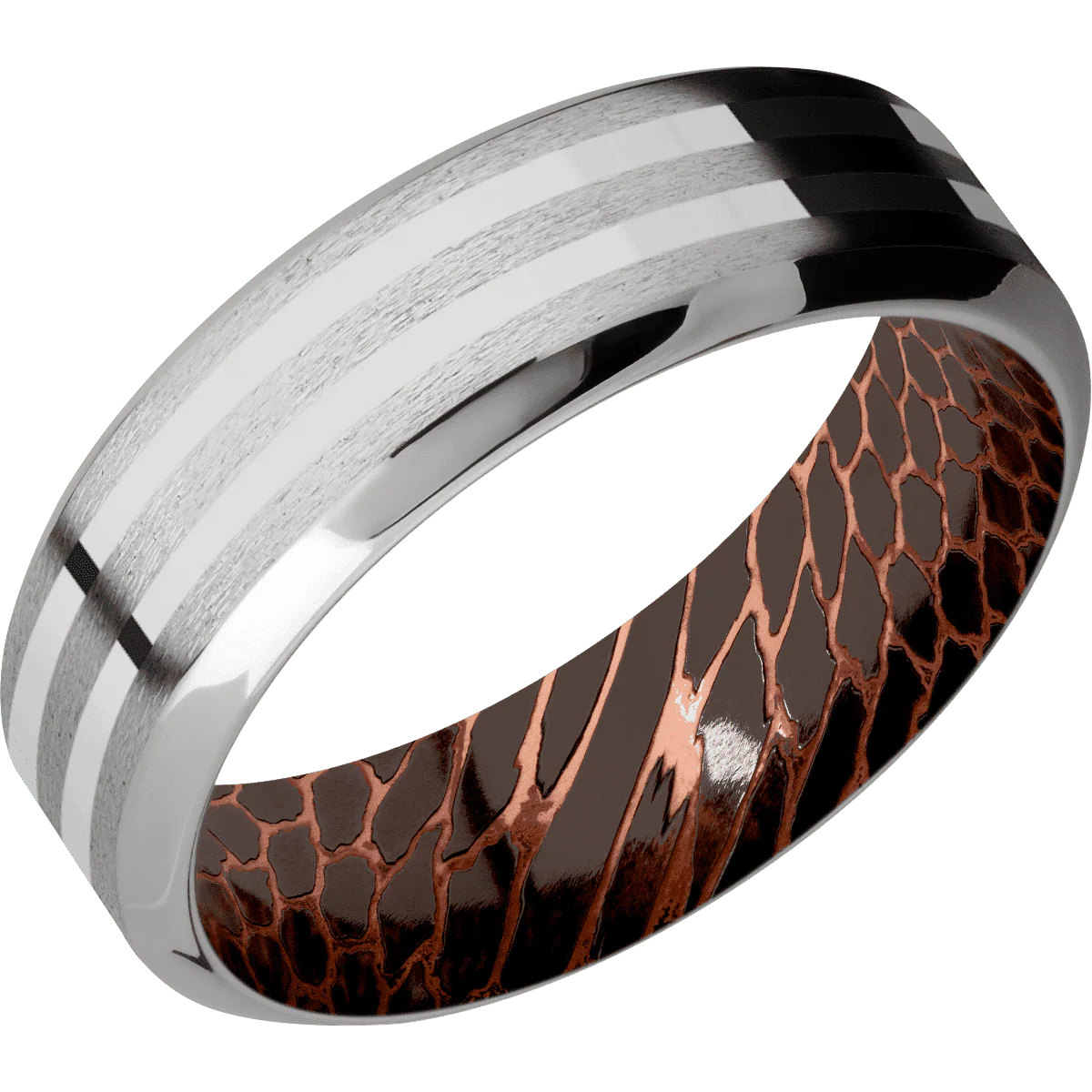Titanium + Stone , Polish Finish + Superconductor Noir - Image 2
