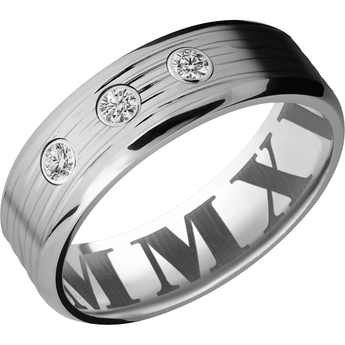 Titanium + Treebark3 , Polish Finish - Image 2