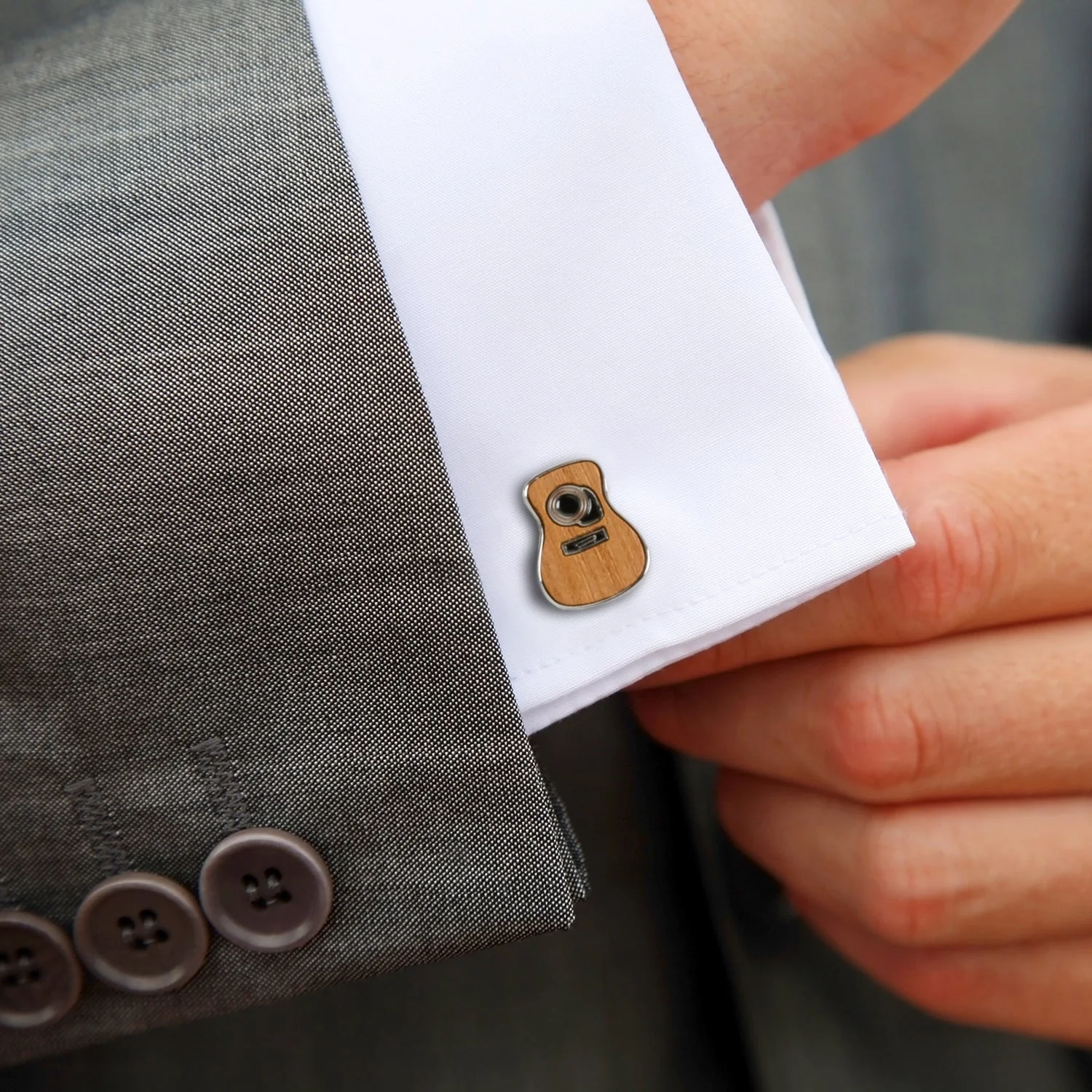 ToneWood Acoustic Cufflinks - Image 2