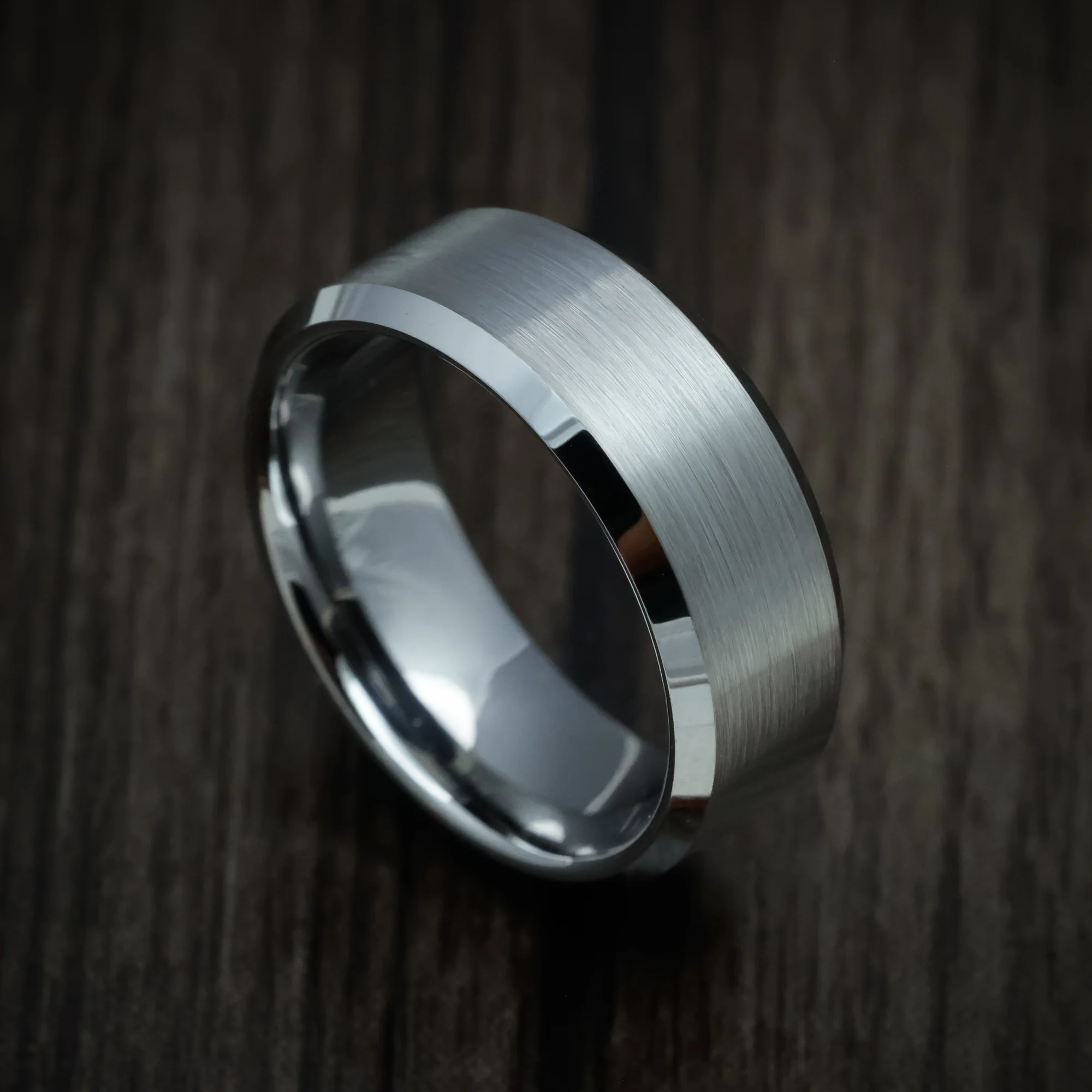 Tungsten Starter Band Men's Ring - Ready to Ship - Image 4