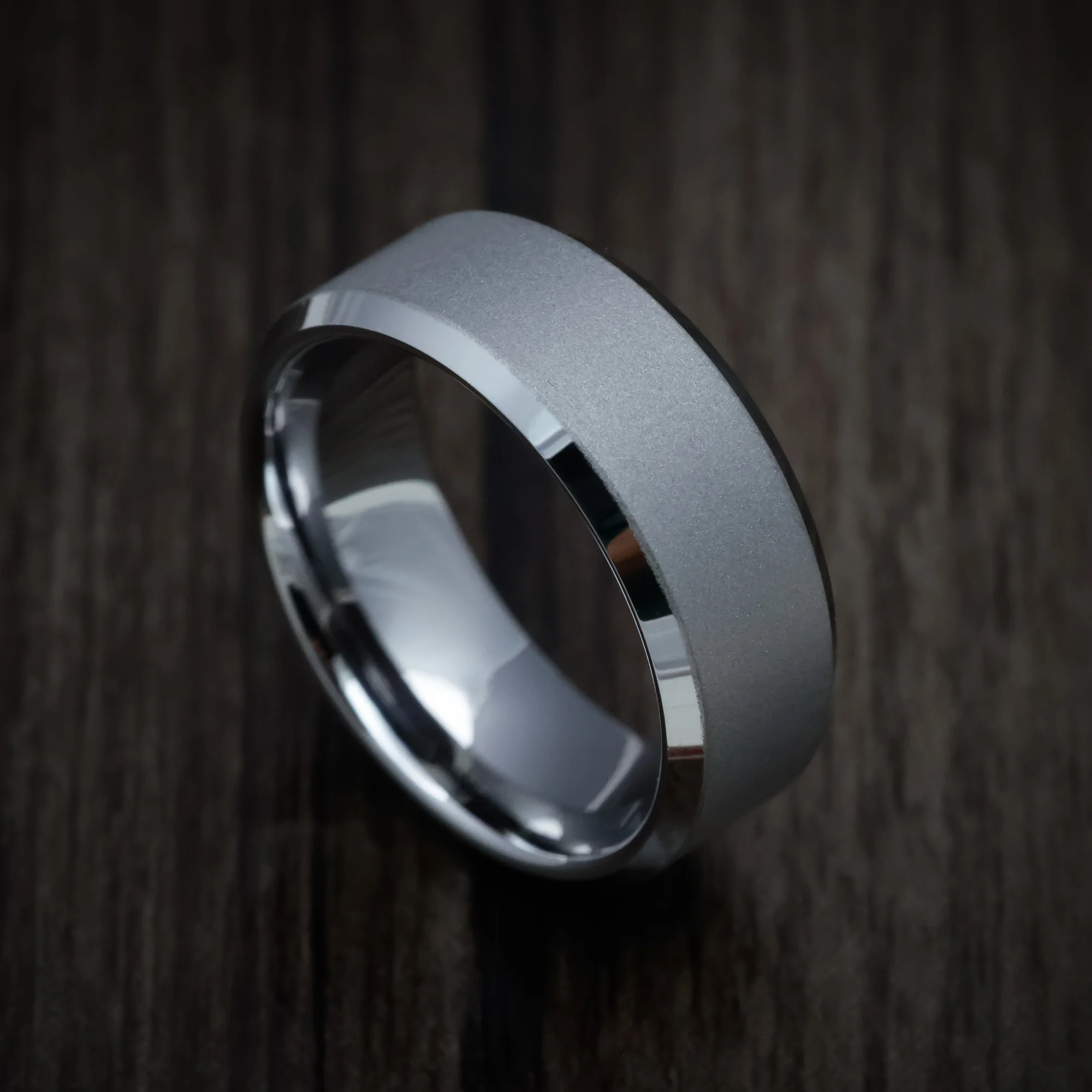 Tungsten Starter Band Men's Ring - Ready to Ship - Image 5