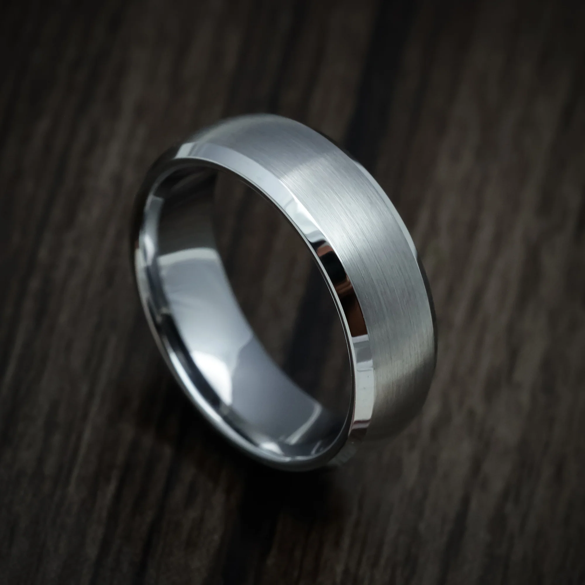 Tungsten Starter Band Men's Ring - Ready to Ship - Image 4