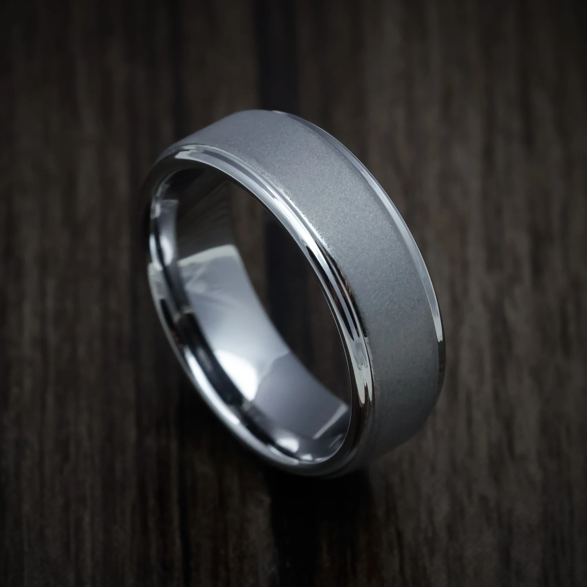 Tungsten Starter Band Men's Ring - Ready to Ship - Image 5