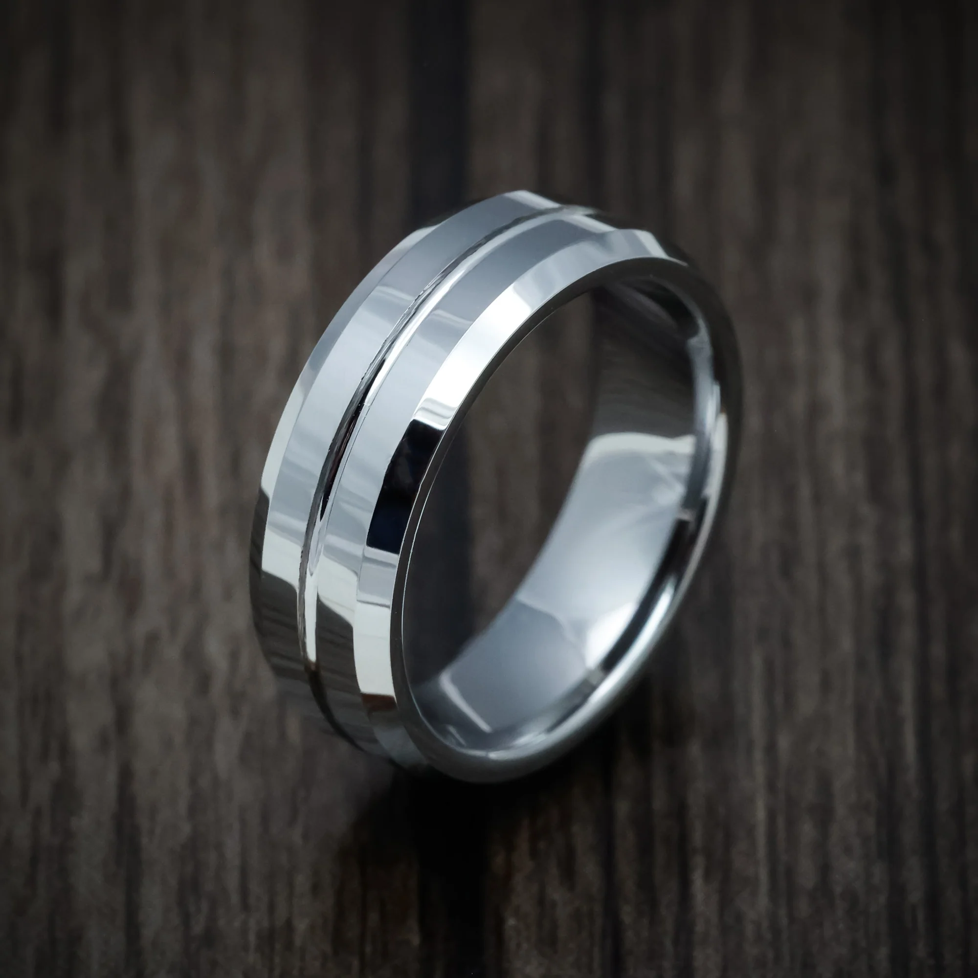 Tungsten Starter Band Men's Ring - Ready to Ship - Image 3