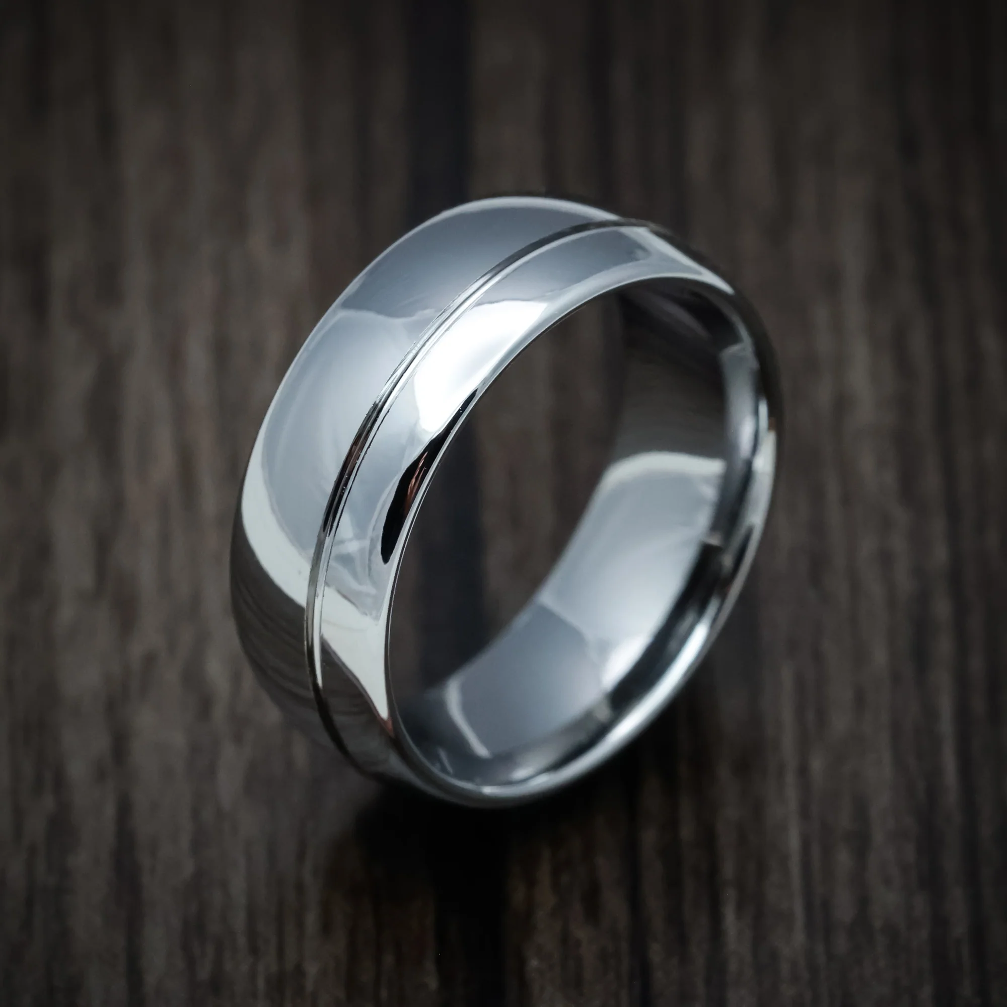 Tungsten Starter Band Men's Ring - Ready to Ship - Image 3