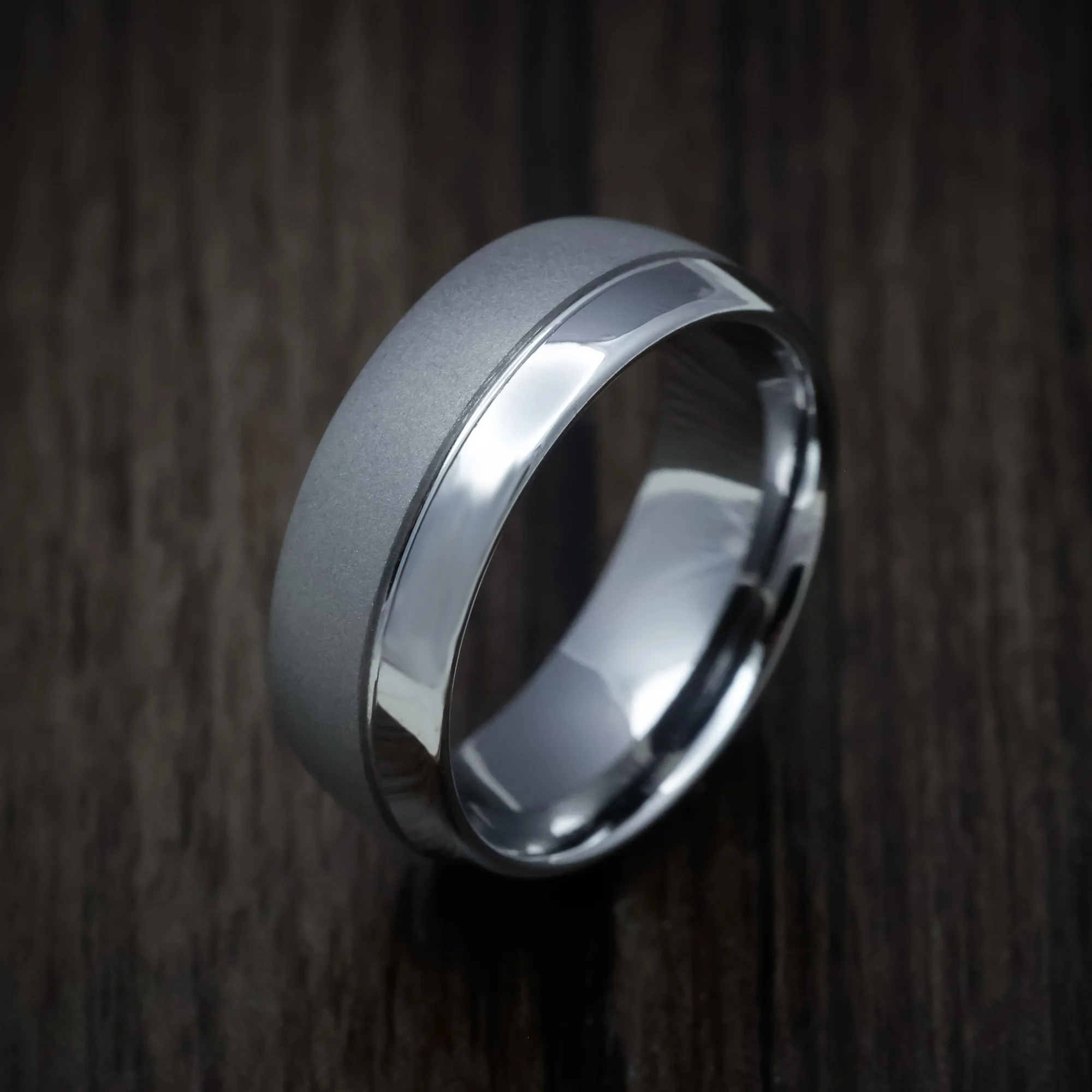 Tungsten Starter Band Men's Ring - Ready to Ship - Image 3