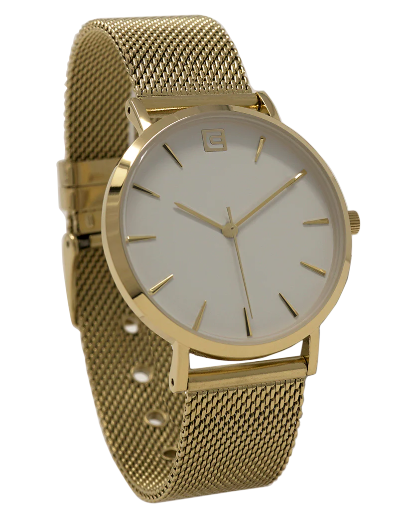 Voyager (Gold/White) Watch - Image 2
