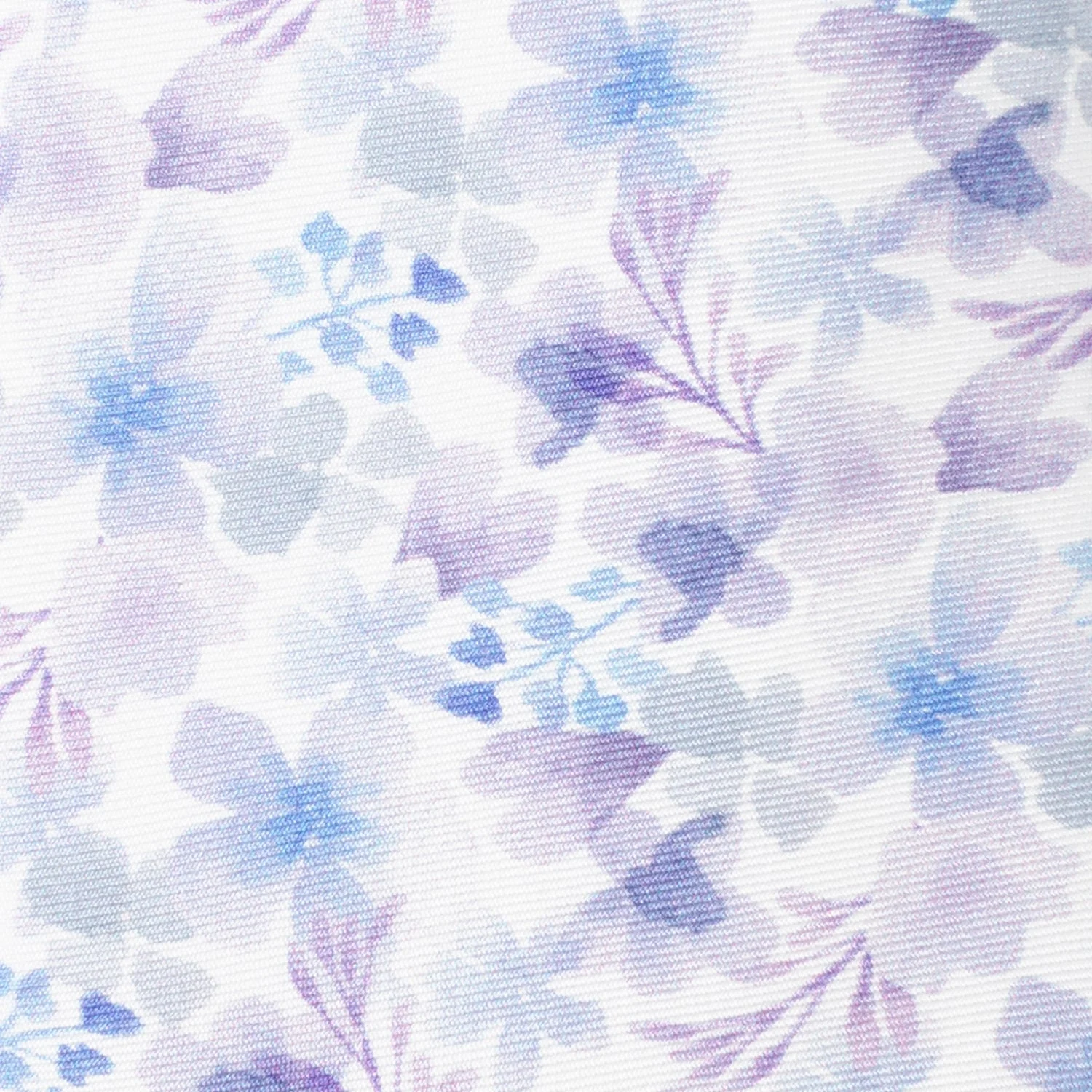 Watercolor Lavender Mix Print Silk Men's Tie - Image 4