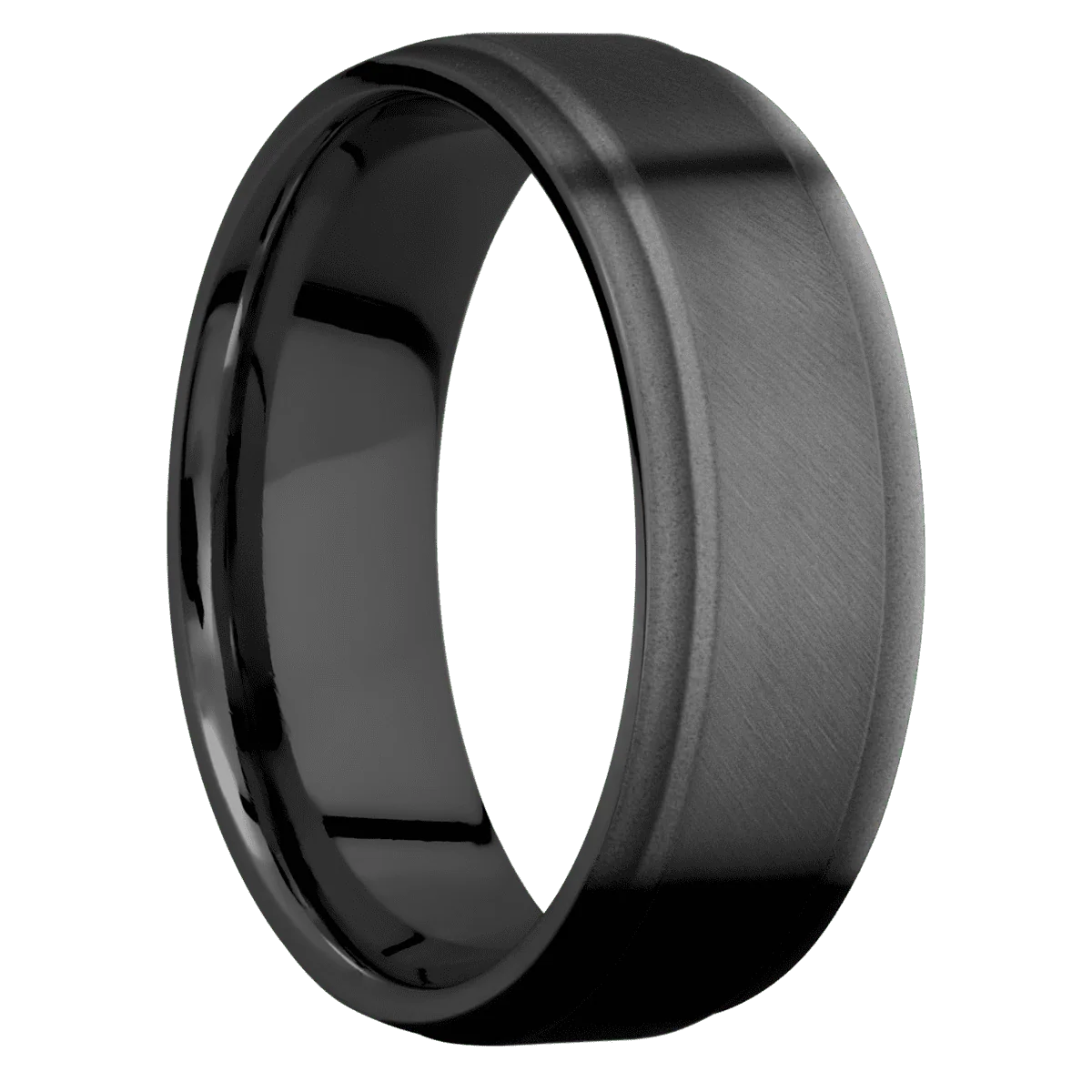 Zirconium + Anglesatin , Bead Finish