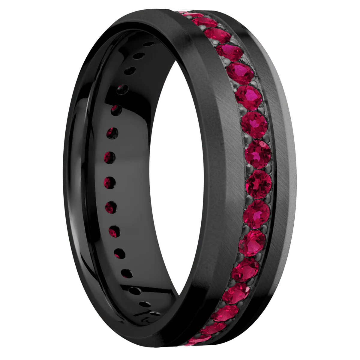 Zirconium + Anglesatin , Bead Finish