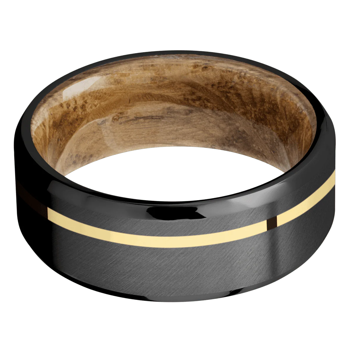Zirconium + Anglesatin , Bead Finish + Whiskey Barrel - Image 3