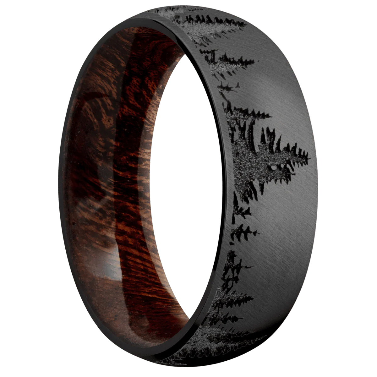 Zirconium + Anglesatin Finish + Sapele