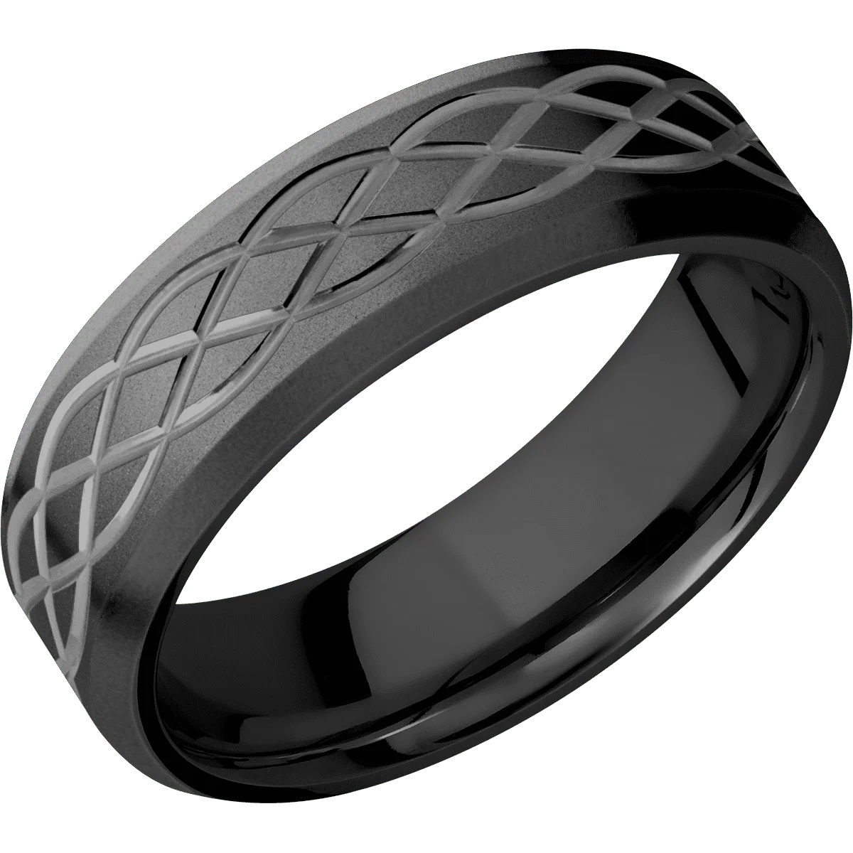 Zirconium + Bead , Bead Finish - Image 2