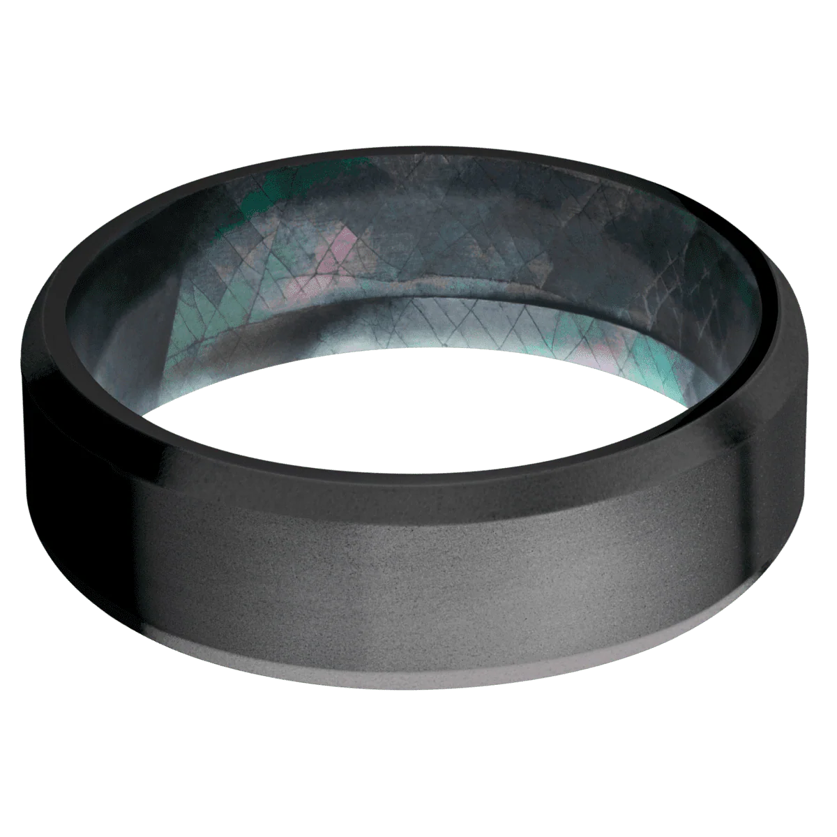 Zirconium + Bead , Bead Finish + Black Mother of Pearl - Image 3