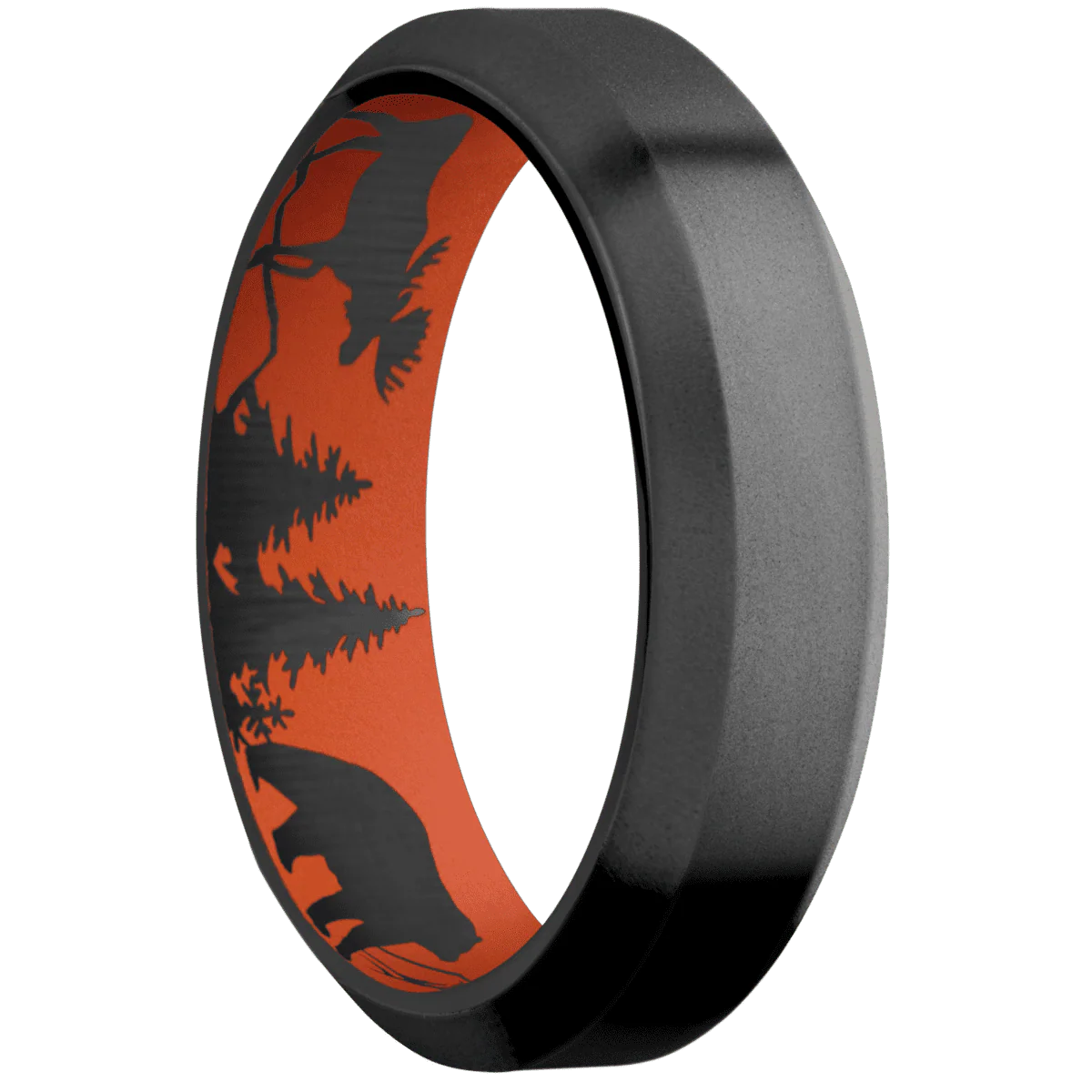 Zirconium + Bead , Bead Finish + Hunter Orange
