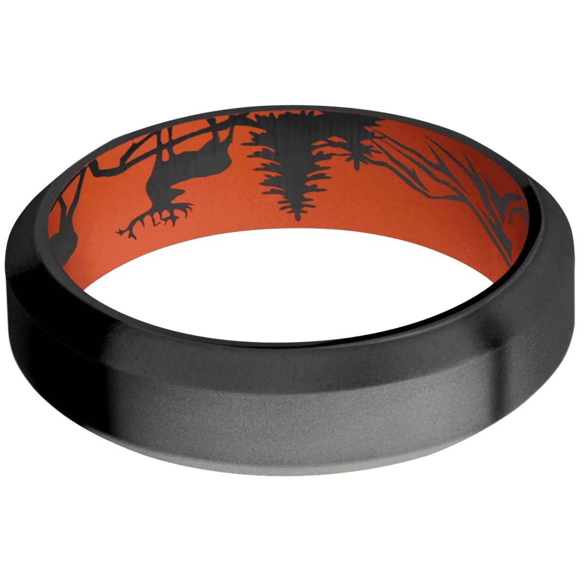 Zirconium + Bead , Bead Finish + Hunter Orange - Image 3